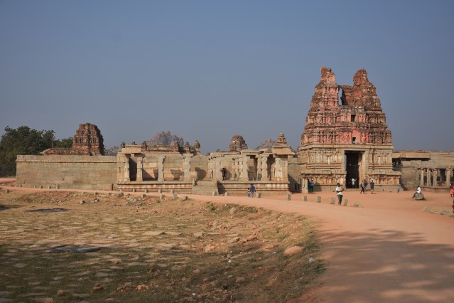 Entering Vitthala Temple compound