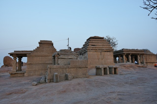 Mula Virupaksha Temple on top of Hemakuta hill - Lord Shiva is meditated here