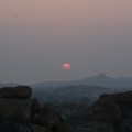 Beautiful Sunset from Hemakuta Hill