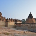 Back view of Raghunathaswamy temple and Devi shrine on north west side
