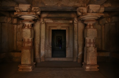 Closed Antarala of Ganagitti Jain temple.