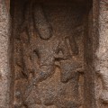 DSC_9117 – Small Shiva relief inside the Monolithic shrine.