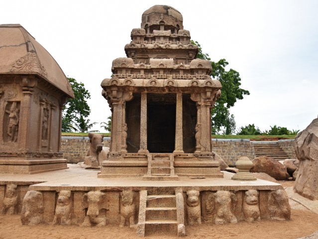 DSC_9286 - Arjuma ratha - a small replica of Dharmaraja ratha facing west.