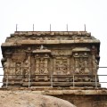 DSC_9328 – Olakkanneswara temple above Mahishasuramardhini rock cut cave temple with a missing superstructure.