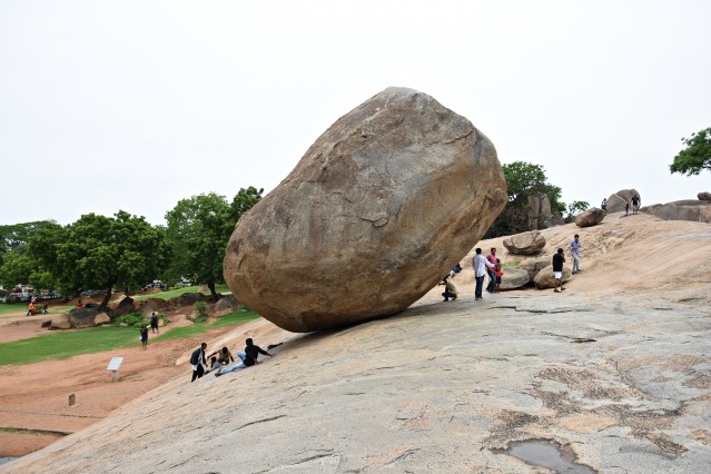 DSC_9473 - Krishna's Butterball near Timurthy cave on north side of Mamallapuram hill.