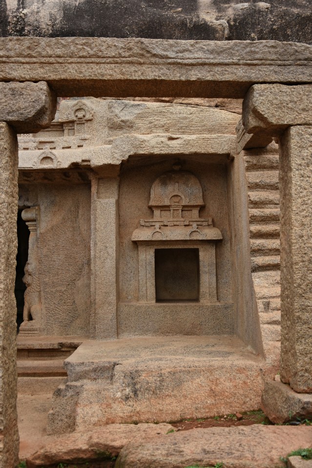 DSC_9649 - One of the 2 model vimanas on the right side of Ramanuja cave.