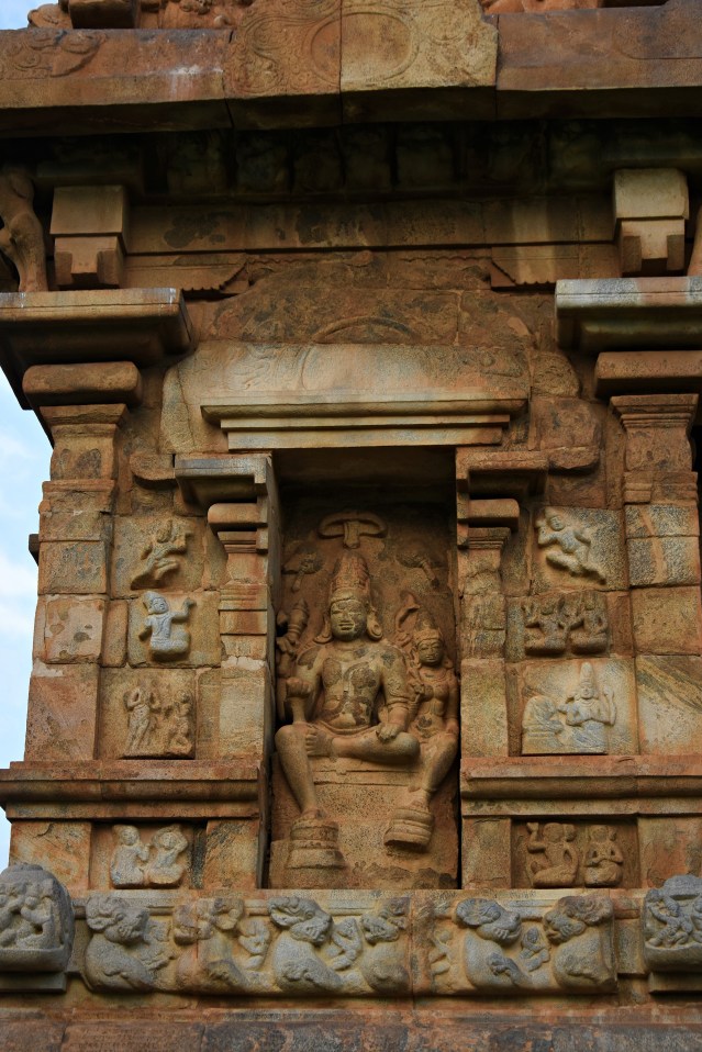 DSC_0025 -Vishnuanugrahamurthi - Shiva sitting with Parvathi - West side of Brhadisvara.