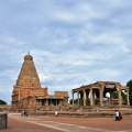 DSC_0212 – Marvellous view of Sri Vimana and Nandi mantapa of Thanjavur Brihadeeswara temple – SE corner.