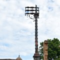 DSC_0263 – Decorated flag post or Dvaja sthamba of Thanjavur Brihadeeswara temple.