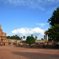 DSC_0459 – Beautiful evening sky from Thanjavur Brihadeeswara temple complex – North side.Rajarajan gopuram is visible.