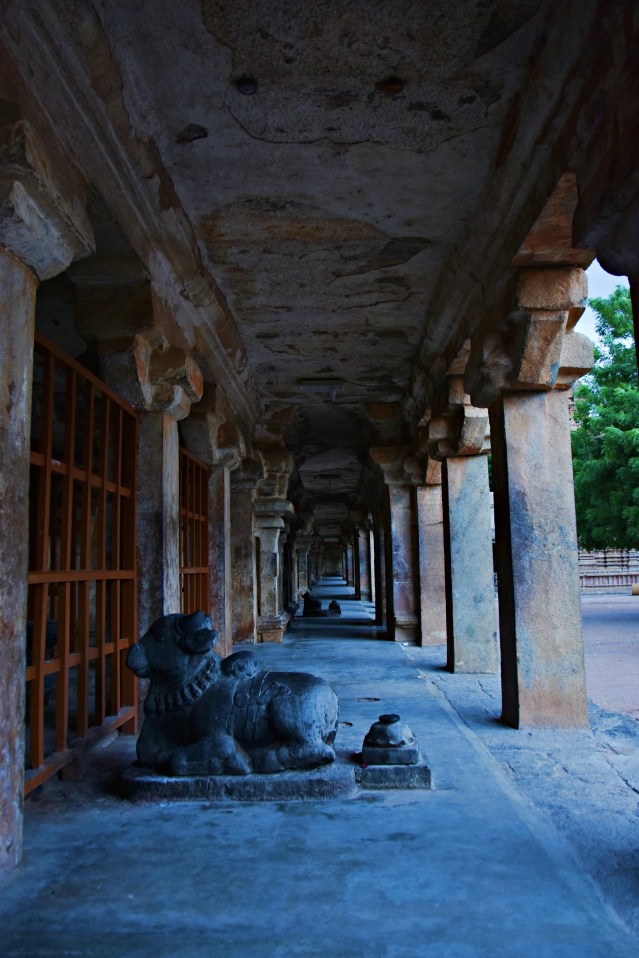 DSC_0620 - Thiruchchurru maligai (inside) - built by Commander-in-chief of Rajaraja,Krishnan Raman Mummudichola Brahmarayan.
