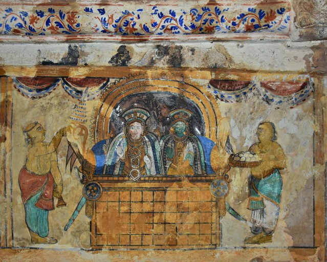 DSC_0624 - Mural Painting, Cloister mandapa (W) - 16th CE Nayaka period -