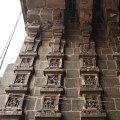DSC_9702 – 108 Karanas of Bharatamuni’s Natyashastra displayed on the inner side of Eastern gopuram.