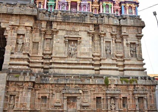 DSC_9718 - Shaivism related shrine images displayed on the inner side of Eastern Gopuram - Thillai Nataraja temple.