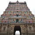 DSC_9722 – Lofty 140ft high Eastern gopuram of Thillai Nataraja temple.