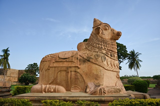 DSC_9847 - West facing 15ft (length) Nandi in the front.