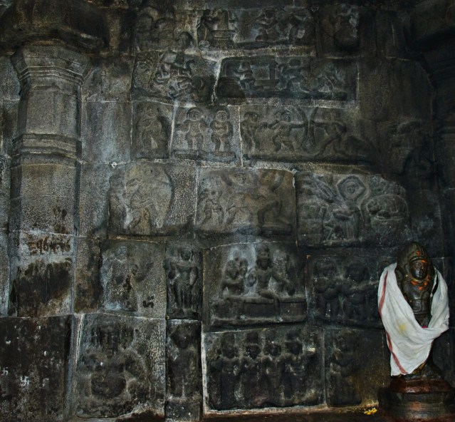 DSC_9942 - reliefs on the wall showing various Shaivism legends.