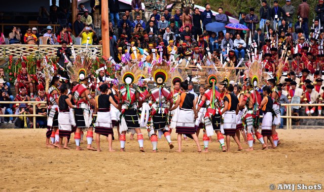 DSC_1477 Angami's performing Melo Phita dance.
