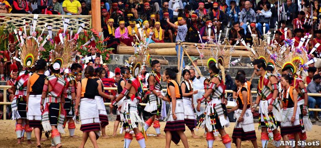 DSC_1484 Angami's performing Melo Phita dance. (Sekreneyi festival)