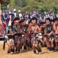 DSC_1532 Chang tribe performing Tongten Senbu (pulling of log drum).