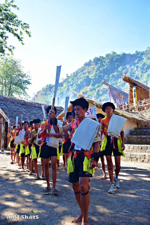 DSC_1806 Pochury Tribe practising a folk dance.