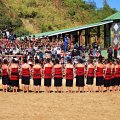 DSC_1945 Yimchunger women performing a folk song – Kheangberu Khun.
