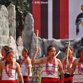 DSC_3056 Yimchunger women performing a folk song- Wochak-Khun Dung (sung during tilling of soil in agri fields)