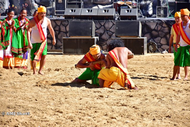 DSC_3940 Kachari tribe showing their traditional game - Reemin Nehlaiba.