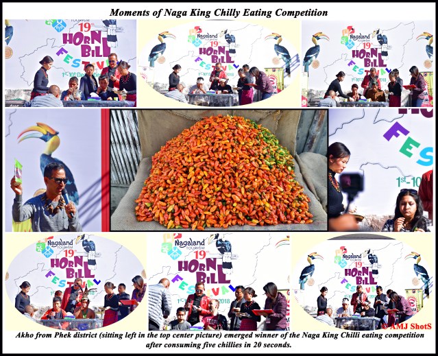 Naga Chilly Eating Contest
